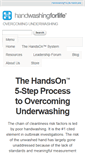 Mobile Screenshot of handwashingforlife.com